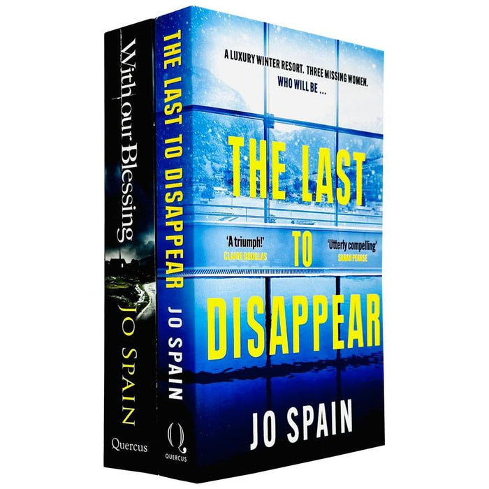 Jo Spain Collection 2 Books Set (The Last to Disappear and With Our Blessing) - The Book Bundle