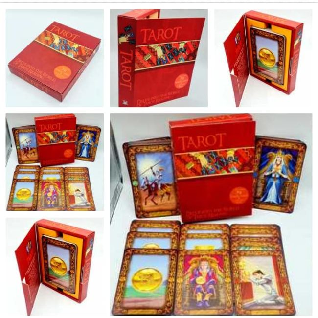 The Little Book of Tarot, Nostradamus Complete Prophecies For The Future 2 Books Collection Set With Free Tarot Card Box - The Book Bundle