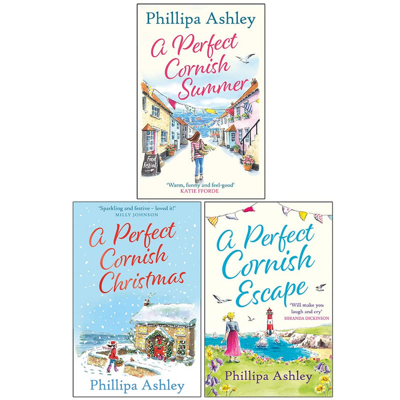 Phillipa Ashley Porthmellow Harbour Series Collection 3 Books Set - The Book Bundle