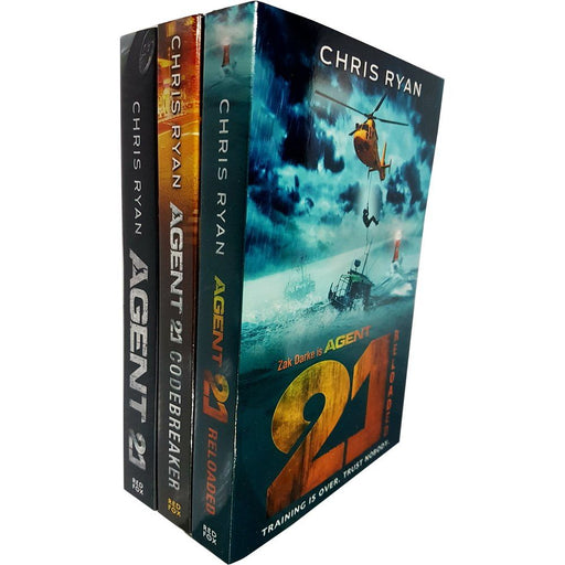 Chris ryan agent 21 series 3 books collection set - reloaded, codebreaker - The Book Bundle