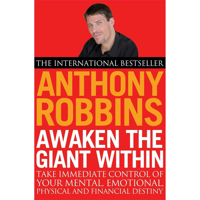 Tony Robbins Collection 4 Books Set (Notes From A Friend, Awaken The Giant Within) - The Book Bundle