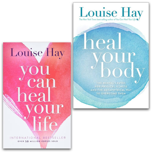 Louise Hay Heal Your Body Series 2 Books Collection Set (Heal Your Body, You Can Heal Your Life) - The Book Bundle