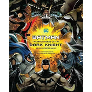 Illustrated guidebook featuring Batman from the Multiverse of the Dark Knight by Matthew K. Manning, published by Titan Books.