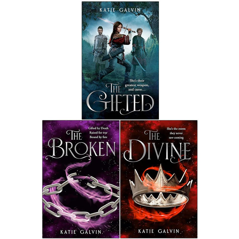 The Gifted Series Books 1 To 3 Collection Set by Katie Galvin - Fiction - Paperback