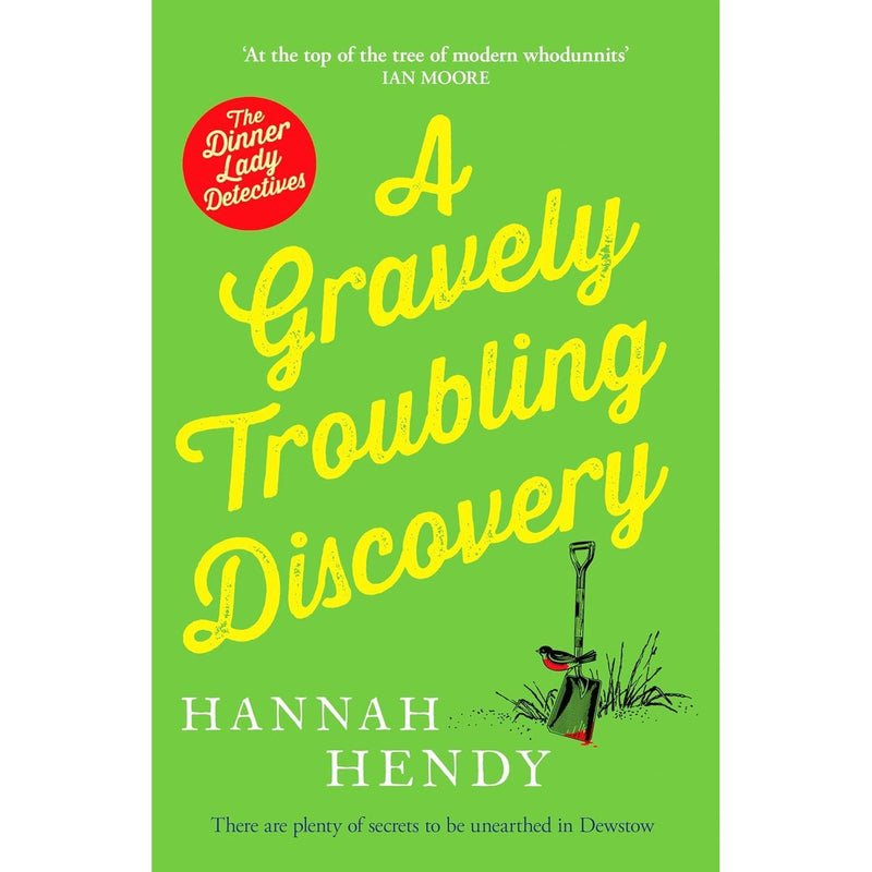 Set of four paperback Detective Hannah Hendy books from The Dinner Lady Detectives collection by Canelo, featuring colorful cover art.