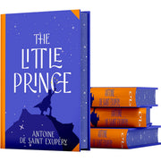 Cover of The Little Prince by Antoine de Saint-Exupery, Wilco Classics Sprayed Edge Premium edition, featuring colorful illustration.
