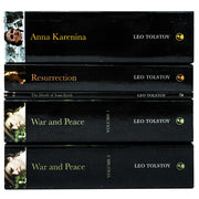 The Complete Novels of Leo Tolstoy Classic Stories 5 Books Collection Box Set - The Book Bundle