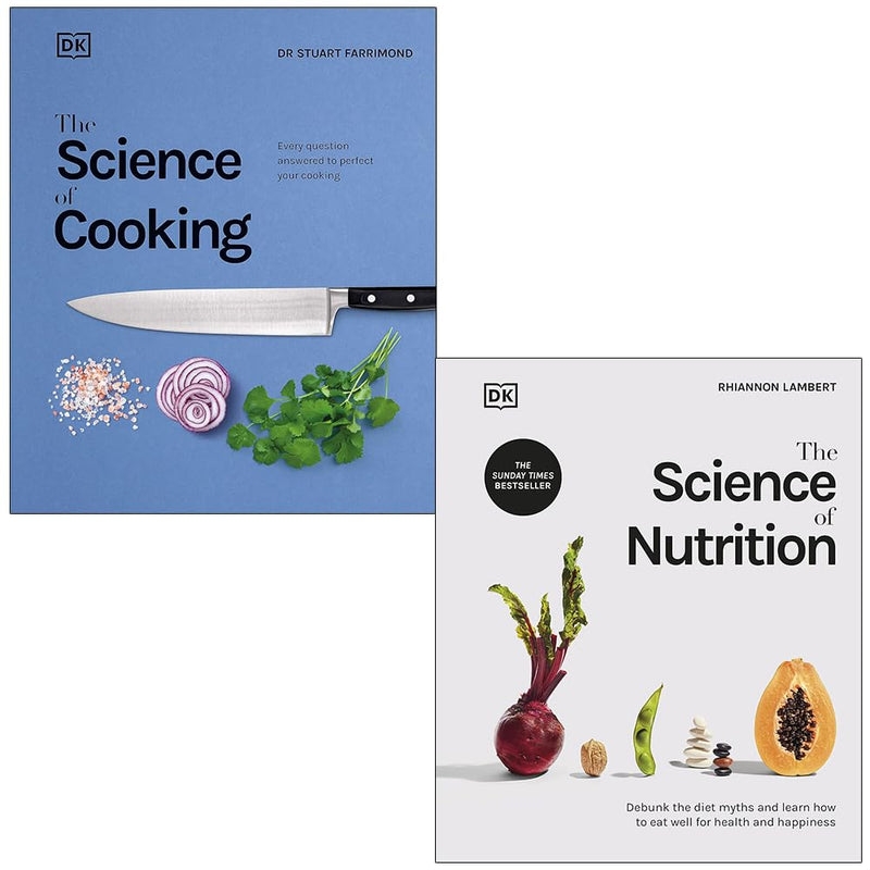The Science of Cooking & The Science of Nutrition 2 Books Collection Set by Farrimond & Lambert - Non Fiction - Hardback