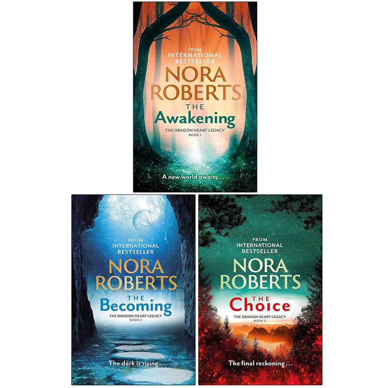 The Dragon Heart Legacy Series 3 Books Collection Set By Nora Roberts - The Book Bundle