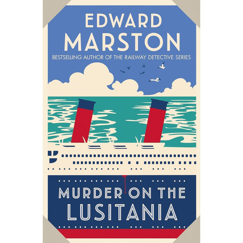 Ocean Liner Mysteries Series 6 Books Collection Set by Edward Marston - Fiction - Paperback