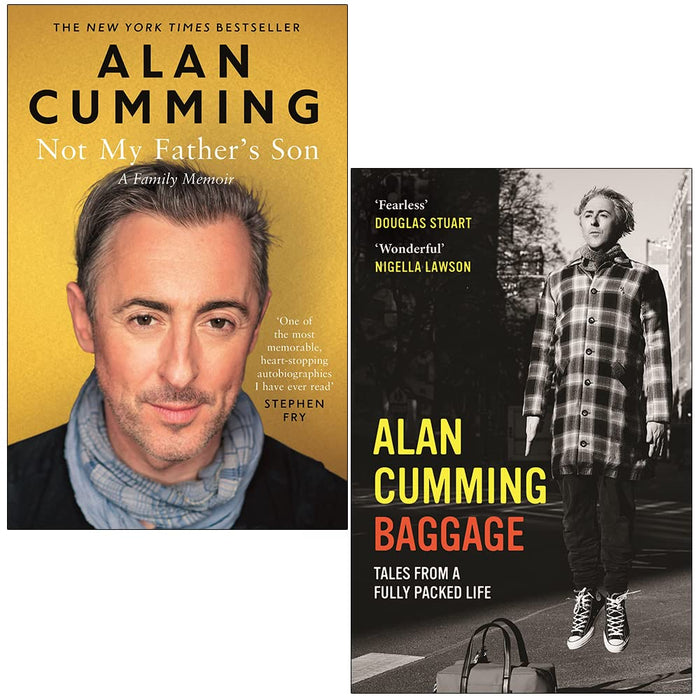 Alan Cumming Collection 2 Books Set (Not My Father's Son, Baggage) - The Book Bundle