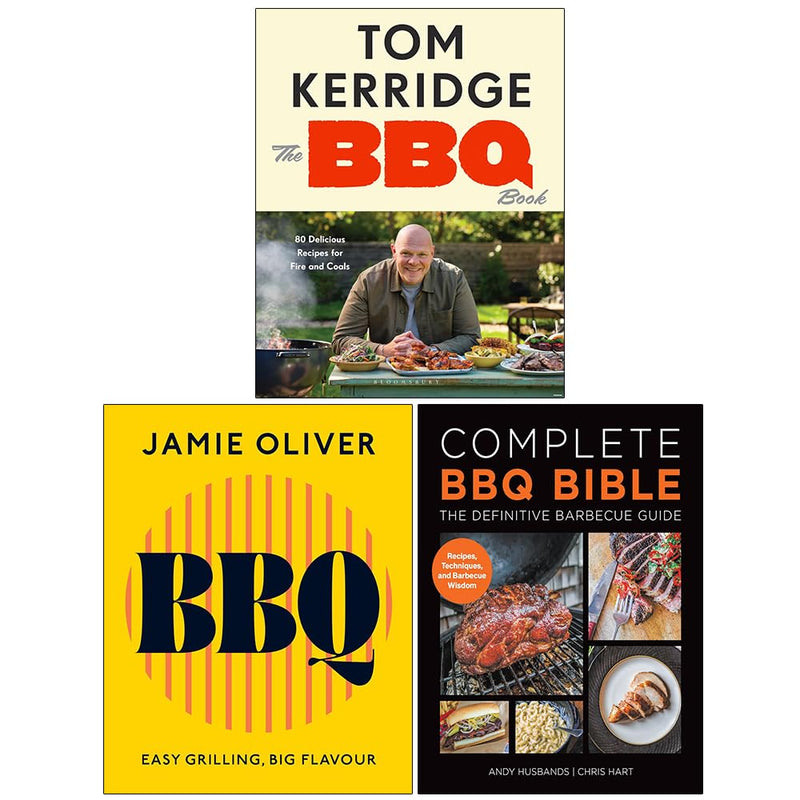 The BBQ Book, BBQ: Easy Grilling, Big Flavour, 3 Books Collection Set - Non Fiction - Mixed Format