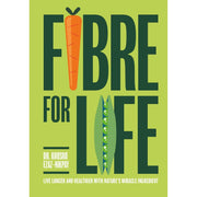 Set of three cookbook books on plant-based fiber and protein recipes by Emma Bardwell, Dr. Khosro Ezaz-Nikpay, and Robin Robertson.
