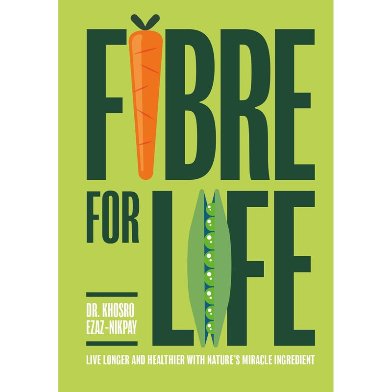 Set of three cookbook books on plant-based fiber and protein recipes by Emma Bardwell, Dr. Khosro Ezaz-Nikpay, and Robin Robertson.