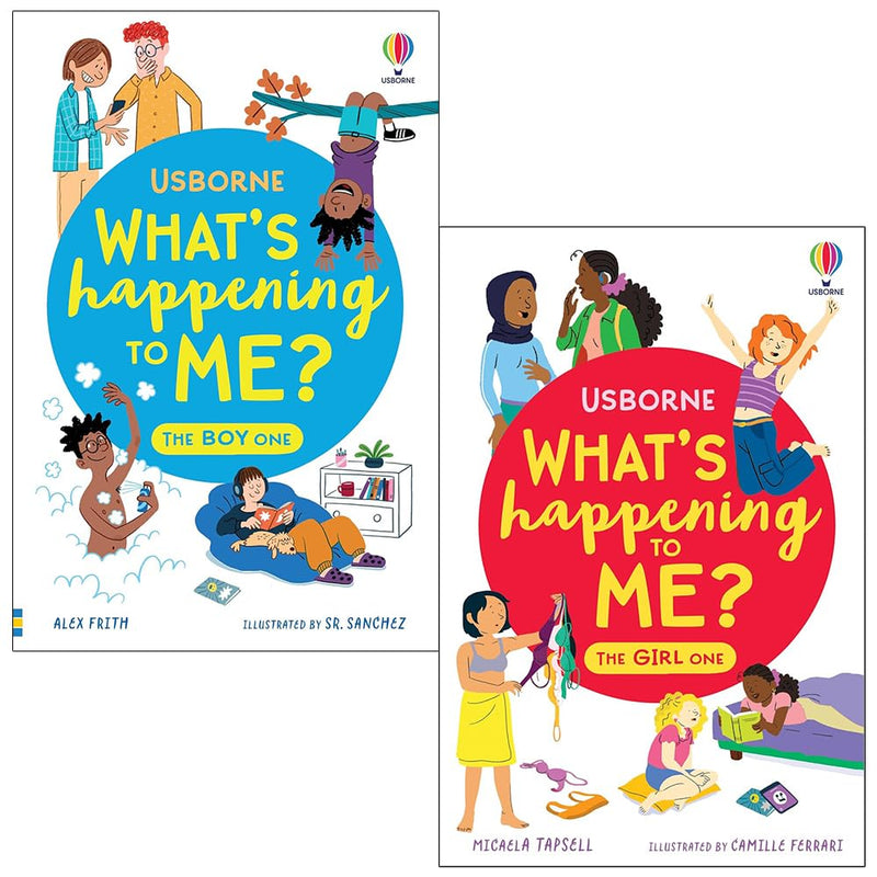What's Happening to Me? 2 Books Collection Set by Usborne - Non Fiction - Paperback