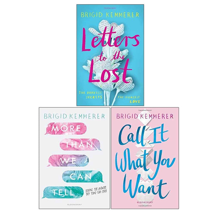 Brigid Kemmerer 3 Books Collecion Set (Letters to the Lost, More Than We Can Tell, Call It What You Want) - The Book Bundle