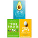 Mark Hyman Collection 3 Books Set (Eat Fat Get Thin, Young Forever and Food WTF Should I Eat?) - The Book Bundle
