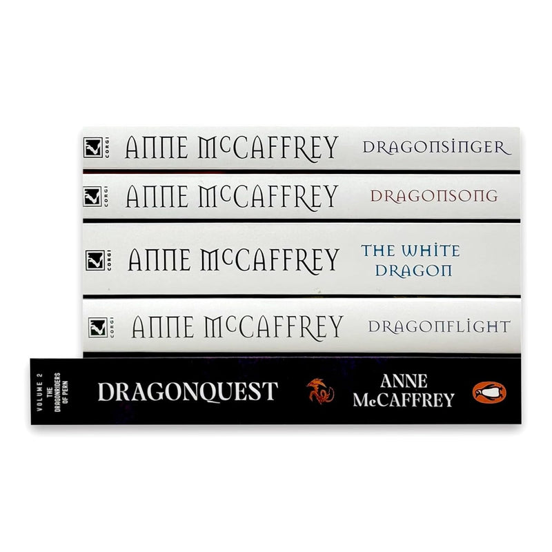 Dragonriders of Pern 5 Books Collection Set by Anne McCaffrey - Fiction - Paperback