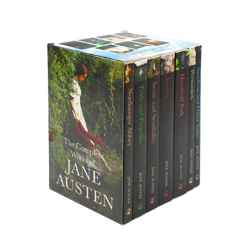 The Complete Works of Jane Austen 7 Books Collection Box Set (Sandition and Other Tales) - The Book Bundle