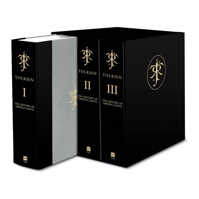 The Complete History of Middle-earth: Boxed Set by Christopher Tolkien Hardcover - The Book Bundle