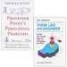 Professor Povey's Perplexing Problems By Thomas Povey & Think Like An Engineer By Guru Madhavan 2 Books Collection Set - The Book Bundle