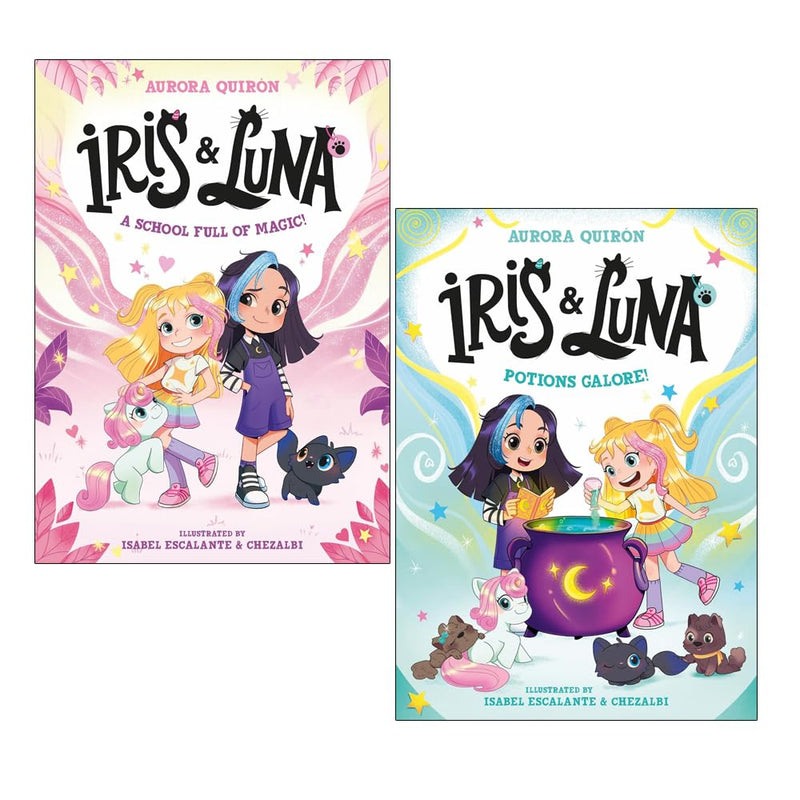 Iris and Luna Series 2 Books Collection Set by Aurora Quirón - Fiction - Paperback