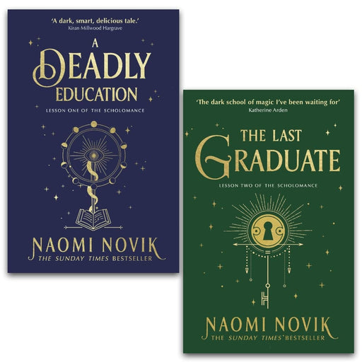 Naomi Novik Scholomance Series 2 Books Collection Set (A Deadly Education, The Last Graduate) - The Book Bundle