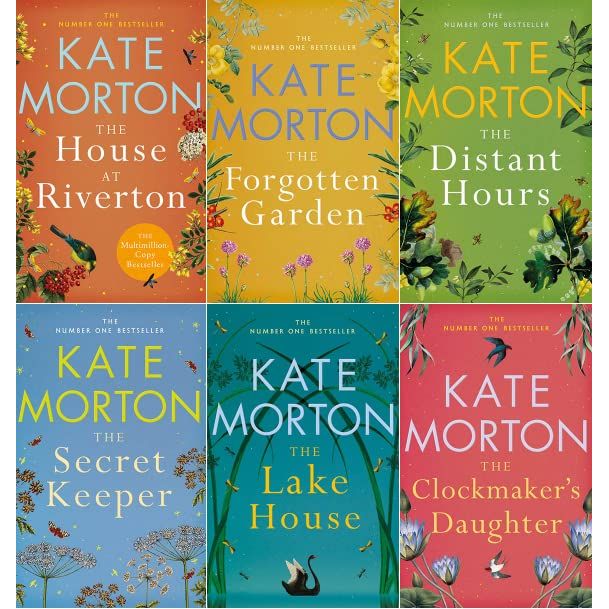 Kate Morton 6 Books Collection Set (The House at Riverton, Forgotten Garden & More)