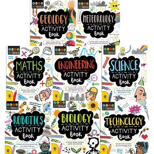 STEM Starters 8 Books Collection Set On Science Engineering And Maths - Non Fiction - Paperback