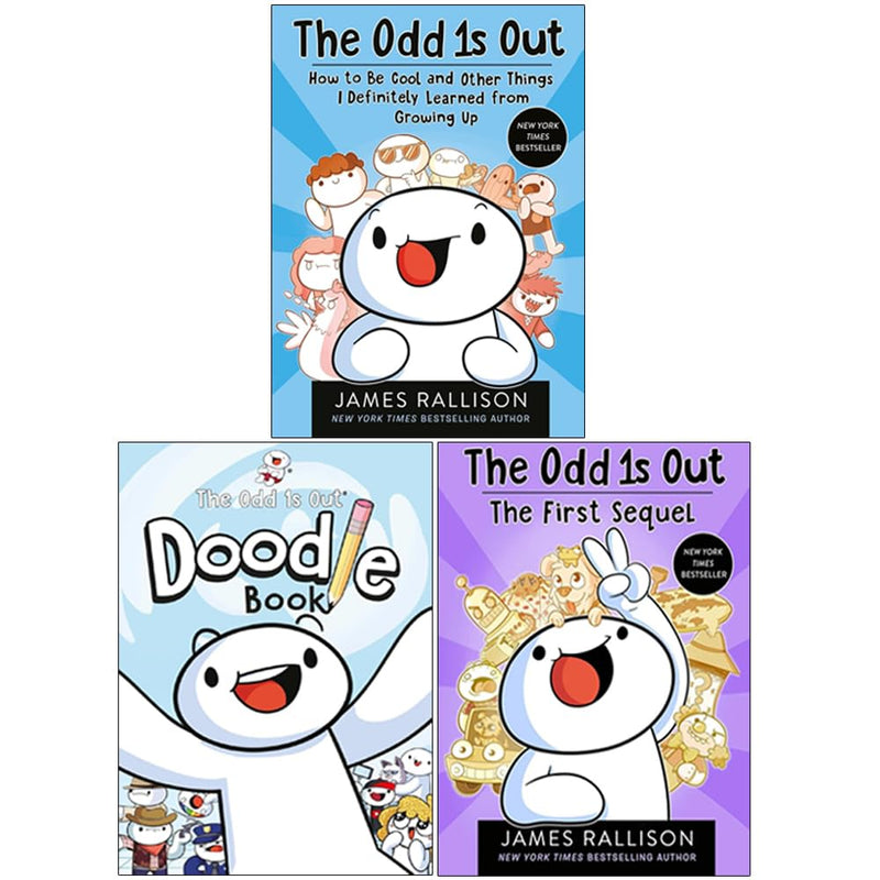 The Odd 1s Out 3 Books Collection Set by James Rallison - Young Adult - Paperback