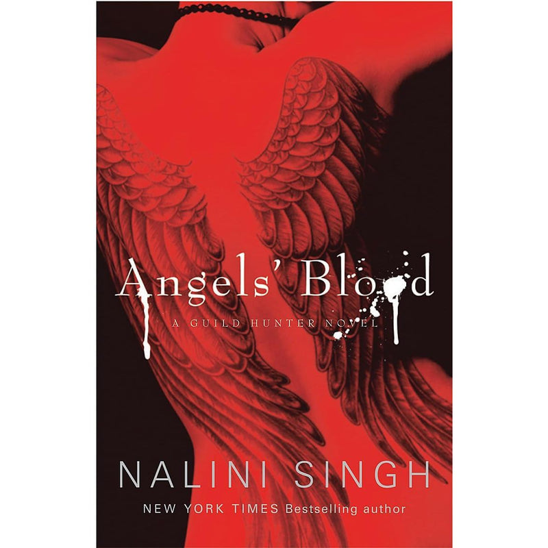 Guild Hunter Series 1-5 Books Collection Set By Nalini Singh (Angels' Blood, Archangel's Kiss, Archangel's Consort, Archangel's Blade & Archangel's Storm) - The Book Bundle