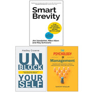 Smart Brevity 3-book set by Jim VandeHei and team, featuring concise non-fiction on effective communication and personal growth.