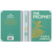 Book cover of "The Prophet" by Kahlil Gibran, Wilco Classics Sprayed Edge Premium edition, featuring Arabic-inspired artwork.
