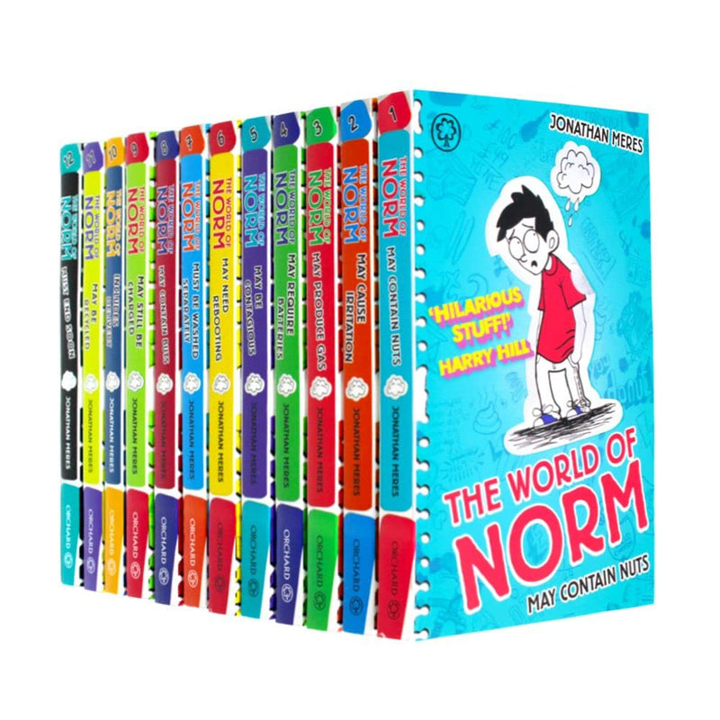 World of Norm Series by Jonathan Meres 12 Books Collection Box Set - Ages 9–12 - Paperback - The Book Bundle