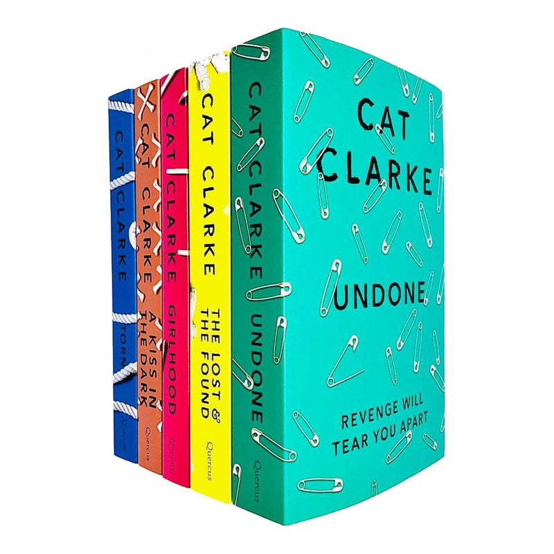A Zoella Book Club Novel 5 Books Set Collection by Cat Clarke (Undone, The Lost and the Found, Girlhood, A Kiss in the Dark, Torn) - The Book Bundle