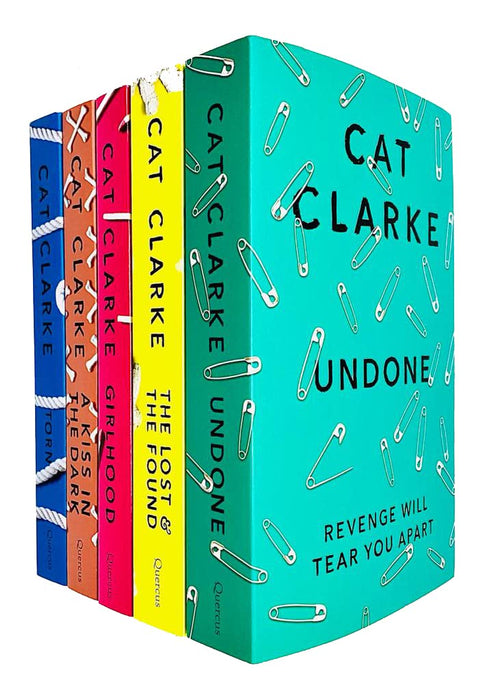 A Zoella Book Club Novel 5 Books Set Collection by Cat Clarke (Undone, The Lost and the Found, Girlhood, A Kiss in the Dark, Torn)