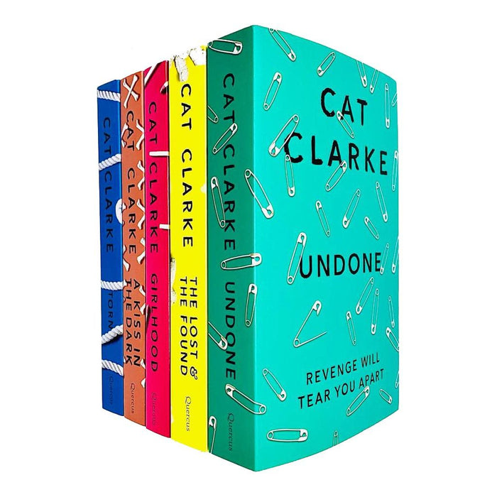 A Zoella Book Club Novel 5 Books Set Collection by Cat Clarke (Undone, The Lost and the Found, Girlhood, A Kiss in the Dark, Torn)