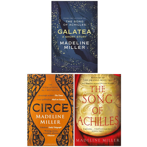 Galatea [Hardcover], Circe, The Song of Achilles Collection 3 Books Set by Madeline Miller - The Book Bundle