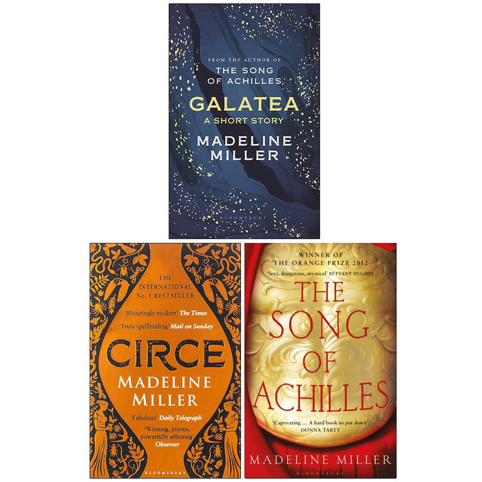 Galatea [Hardcover], Circe, The Song of Achilles Collection 3 Books Set by Madeline Miller - The Book Bundle