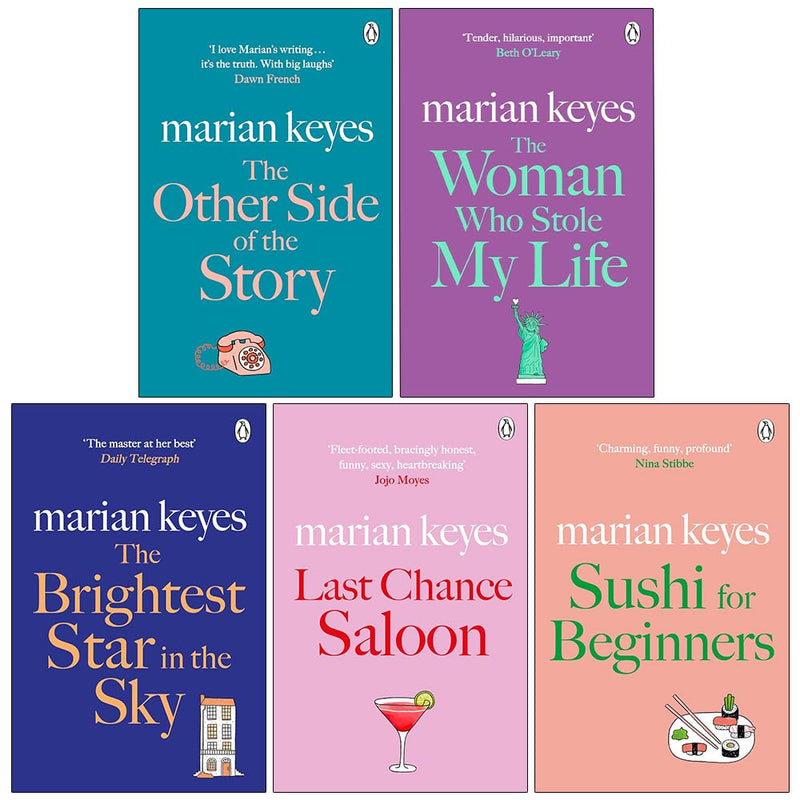 The Woman Who Stole My Life & The Other Side of the Story 5 Books Collection Set by Marian Keyes - Fiction - Paperback