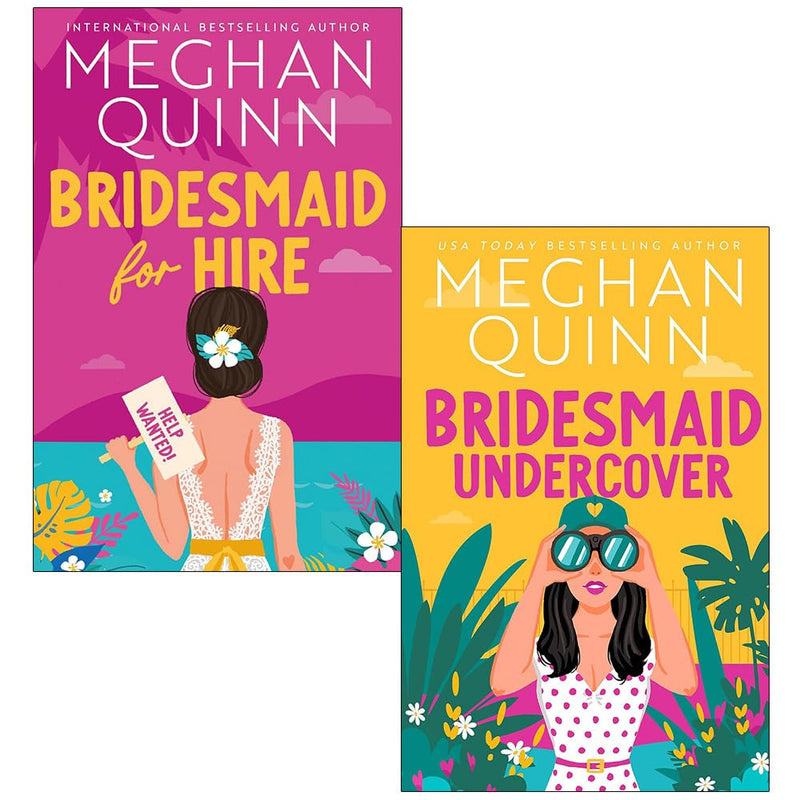 Bridesmaid for Hire Series 2 Books Collection Set By Meghan Quinn (Bridesmaid for Hire and Bridesmaid Undercover) - The Book Bundle