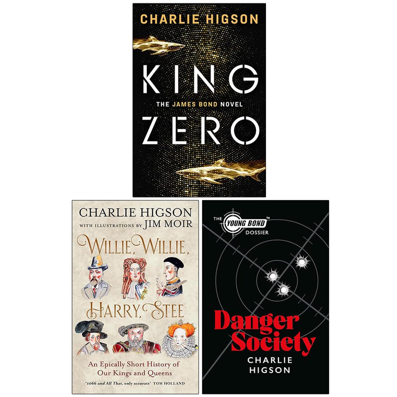 King Zero & Willie & Stee 3 Books Collection Set by Charlie Higson - Fiction - Mixed Format