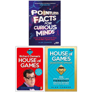 Pointless Facts ,House of Games,Richard Osman's House of Games 3 Books Collection Set - The Book Bundle