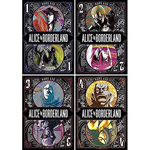 Alice in Borderland Volume 1-4 Collection 4 Books Set By Haro Aso - The Book Bundle
