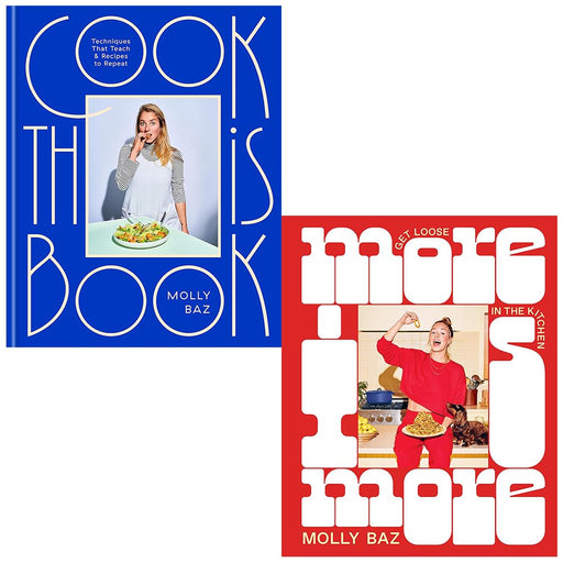 Molly Baz Collection 2 Books Set (Cook This Book & More is More Get Loose in the Kitchen) - The Book Bundle