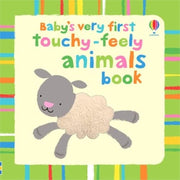 Usborne Baby's Very First Collection 3 Books Set By Fiona Watt (Baby's Very First Touchy-feely Book,Animals & Christmas Book) - The Book Bundle