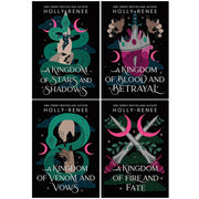 Stars and Shadows Series 4 Books collection by Holly Renee, paperback set featuring colorful cover art from Sourcebooks Casablanca.