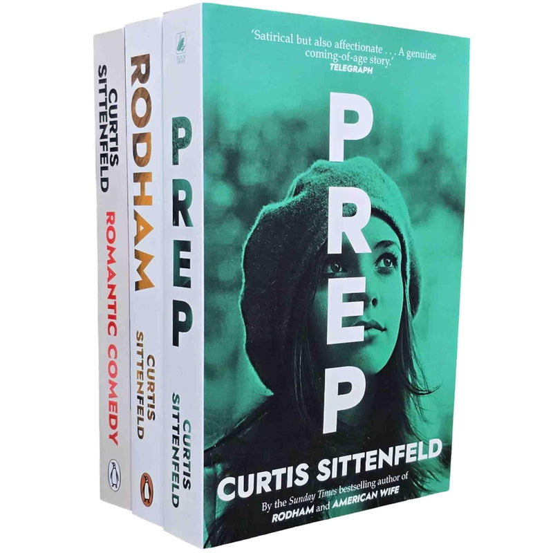 Curtis Sittenfeld 3 Books Collection Set (Prep, Rodham & Romantic Comedy) - The Book Bundle