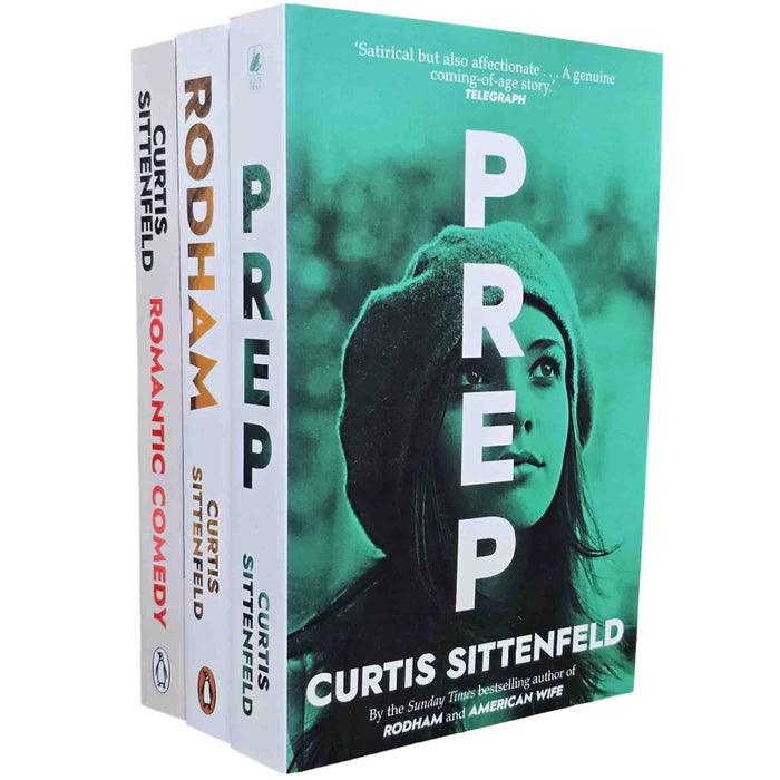 Curtis Sittenfeld 3 Books Collection Set (Prep, Rodham and Romantic Comedy) - The Book Bundle