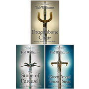 Tad Williams Memory, Sorrow and Thorn 3-book collection set by Hodder Paperbacks, featuring The Dragonbone Chair and Stone of Farewell.